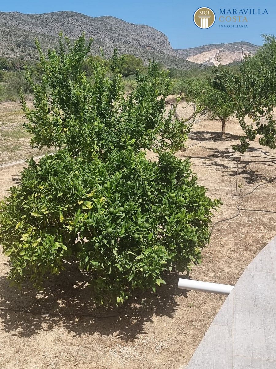 Finca zu verkaufen mit vier Schlafzimmern und Pool in der Gegend von Canor, Benissa (Alicante)