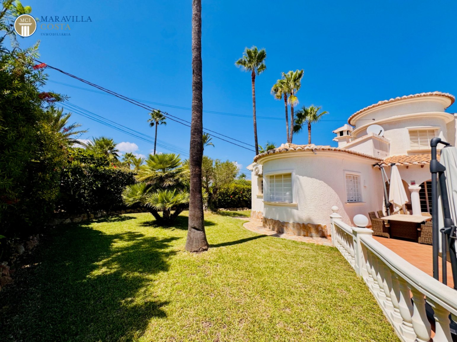 Stilvolle Villa mit Meerblick, Gästehaus und privatem Poolbereich in Jávea