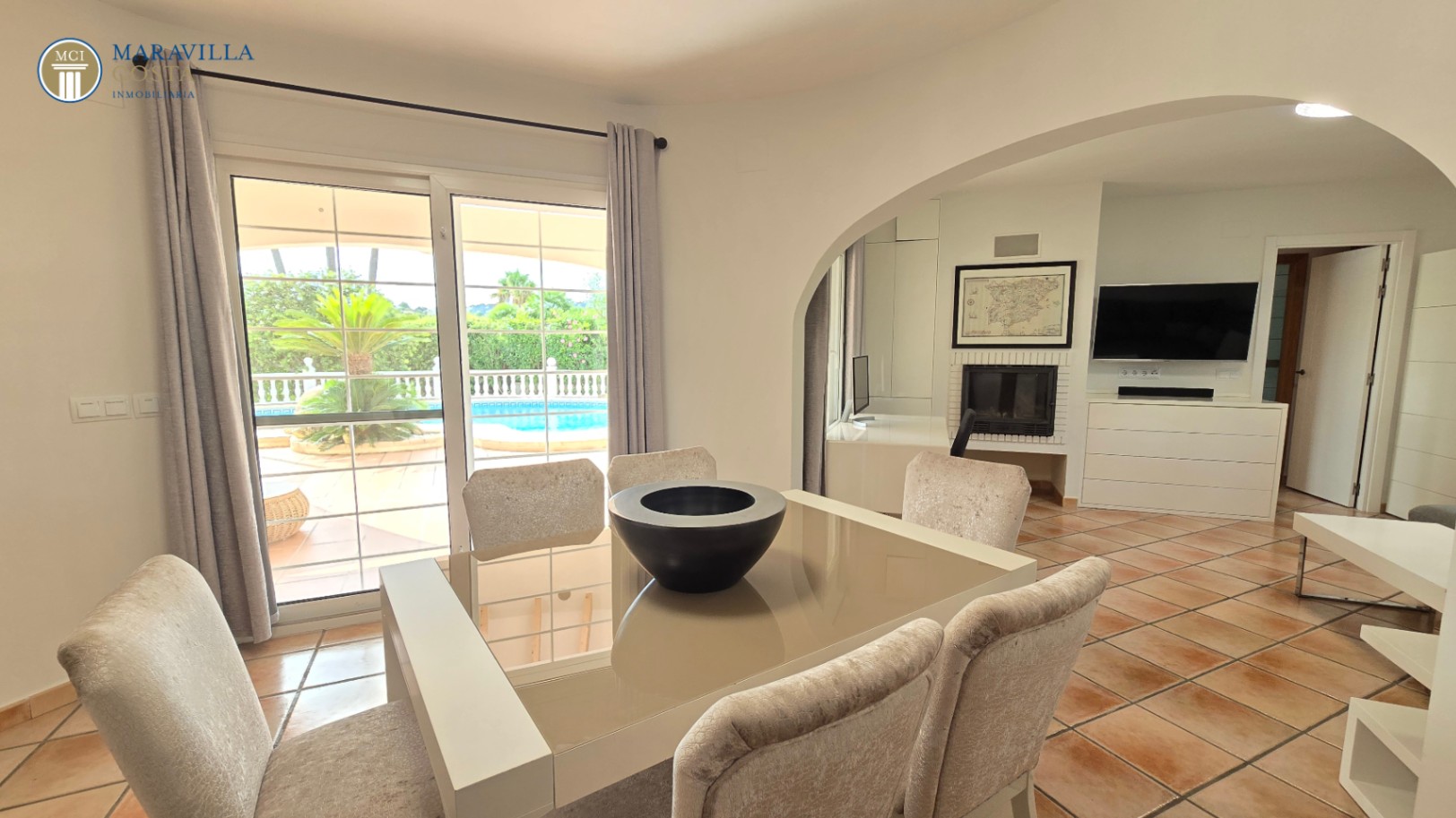 Stilvolle Villa mit Meerblick, Gästehaus und privatem Poolbereich in Jávea