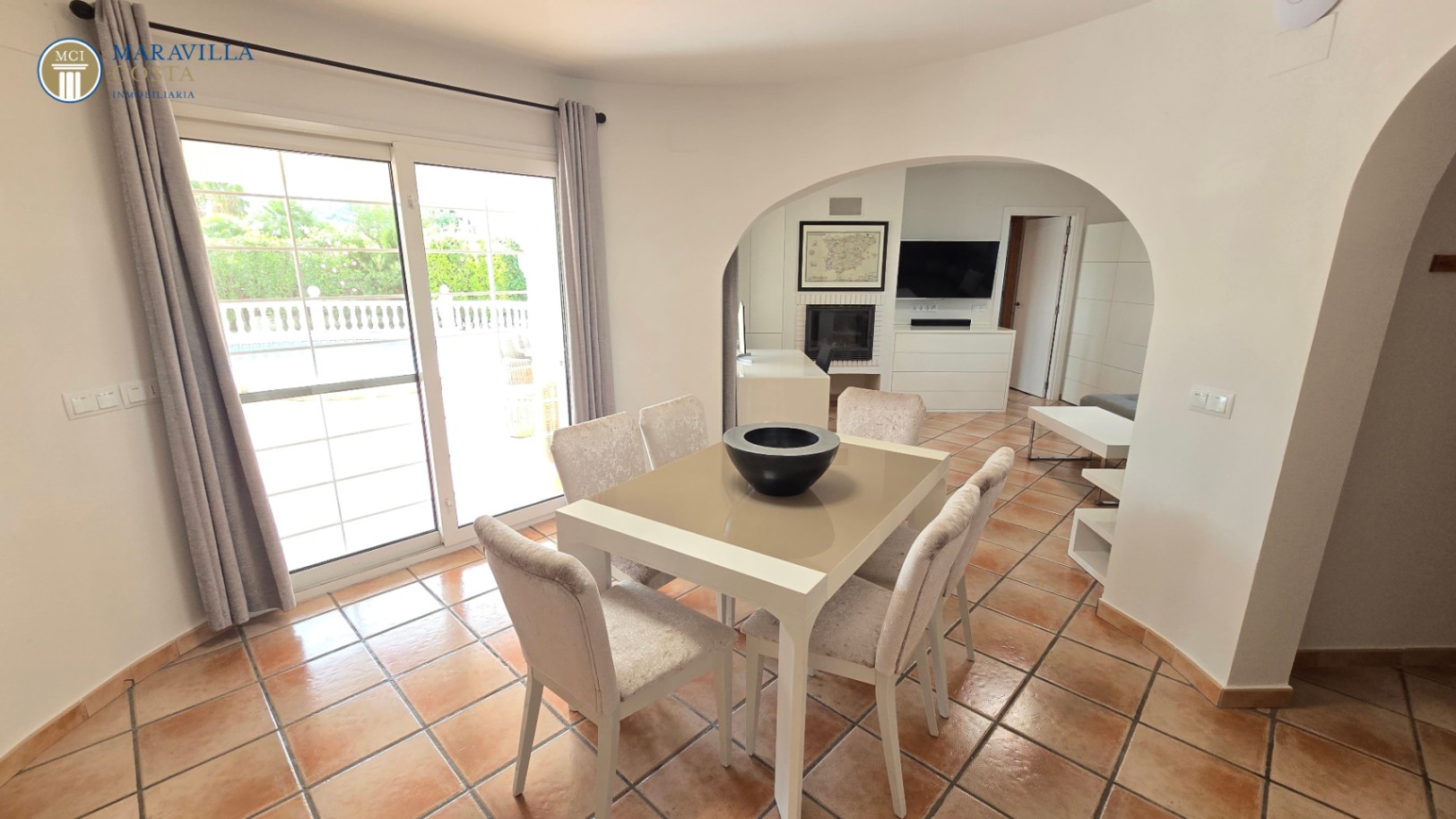 Stilvolle Villa mit Meerblick, Gästehaus und privatem Poolbereich in Jávea