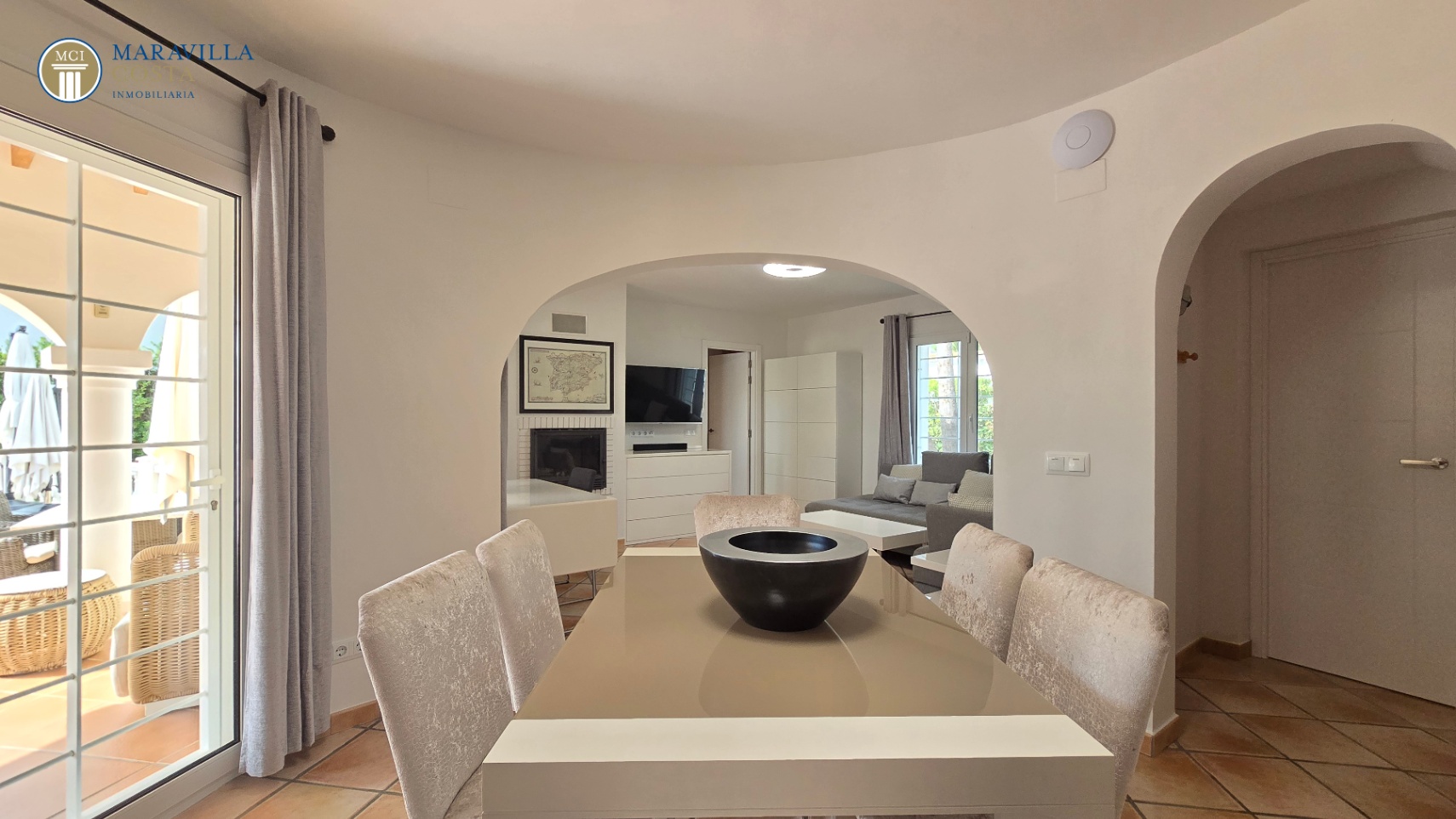 Stilvolle Villa mit Meerblick, Gästehaus und privatem Poolbereich in Jávea