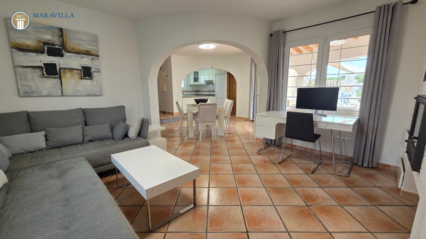 Stilvolle Villa mit Meerblick, Gästehaus und privatem Poolbereich in Jávea