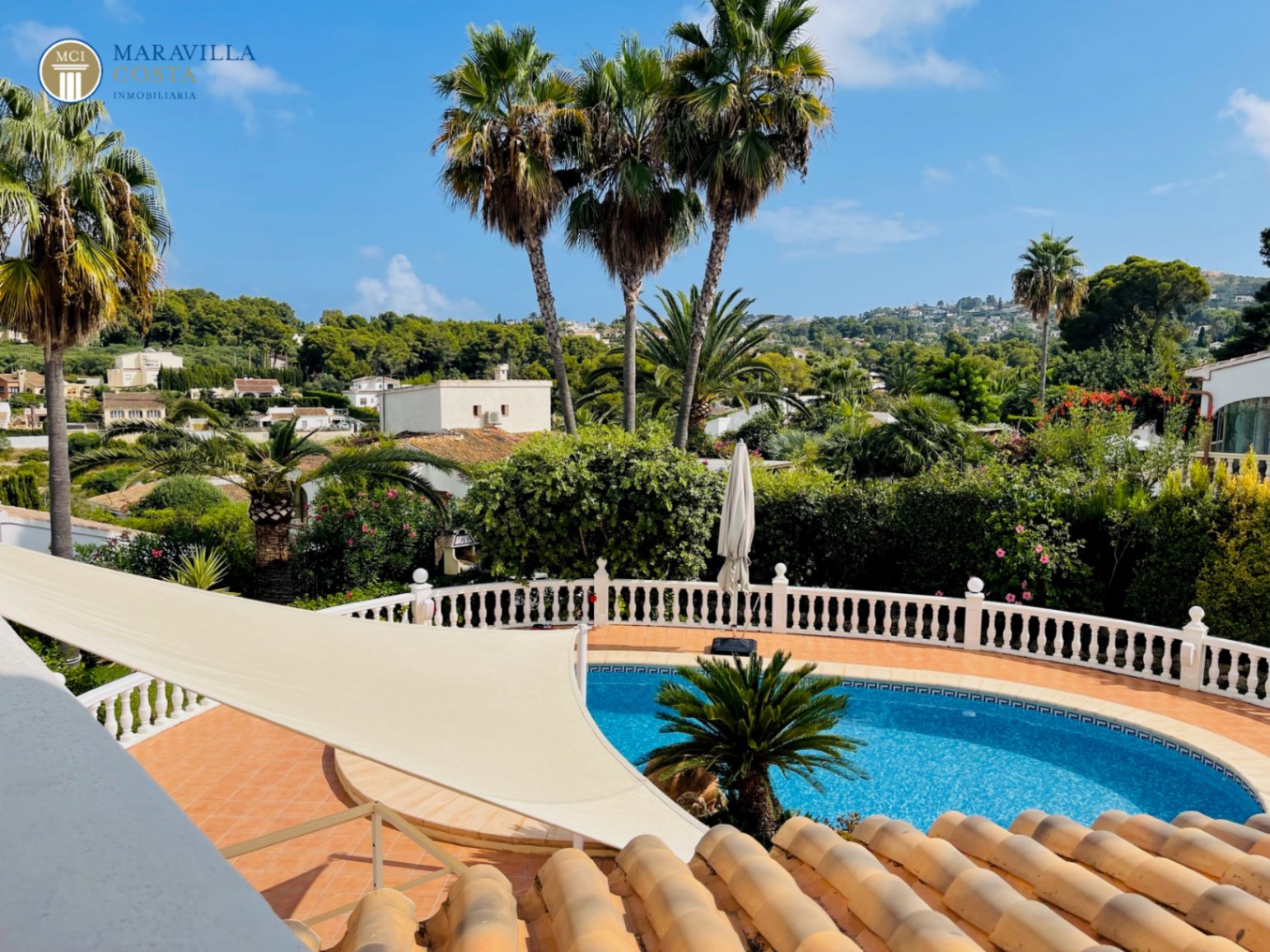 Stilvolle Villa mit Meerblick, Gästehaus und privatem Poolbereich in Jávea