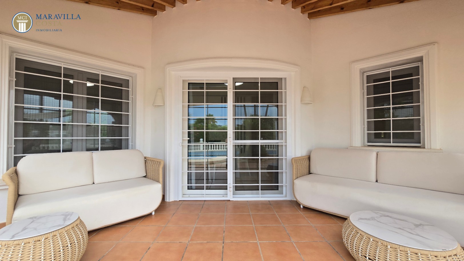 Stilvolle Villa mit Meerblick, Gästehaus und privatem Poolbereich in Jávea