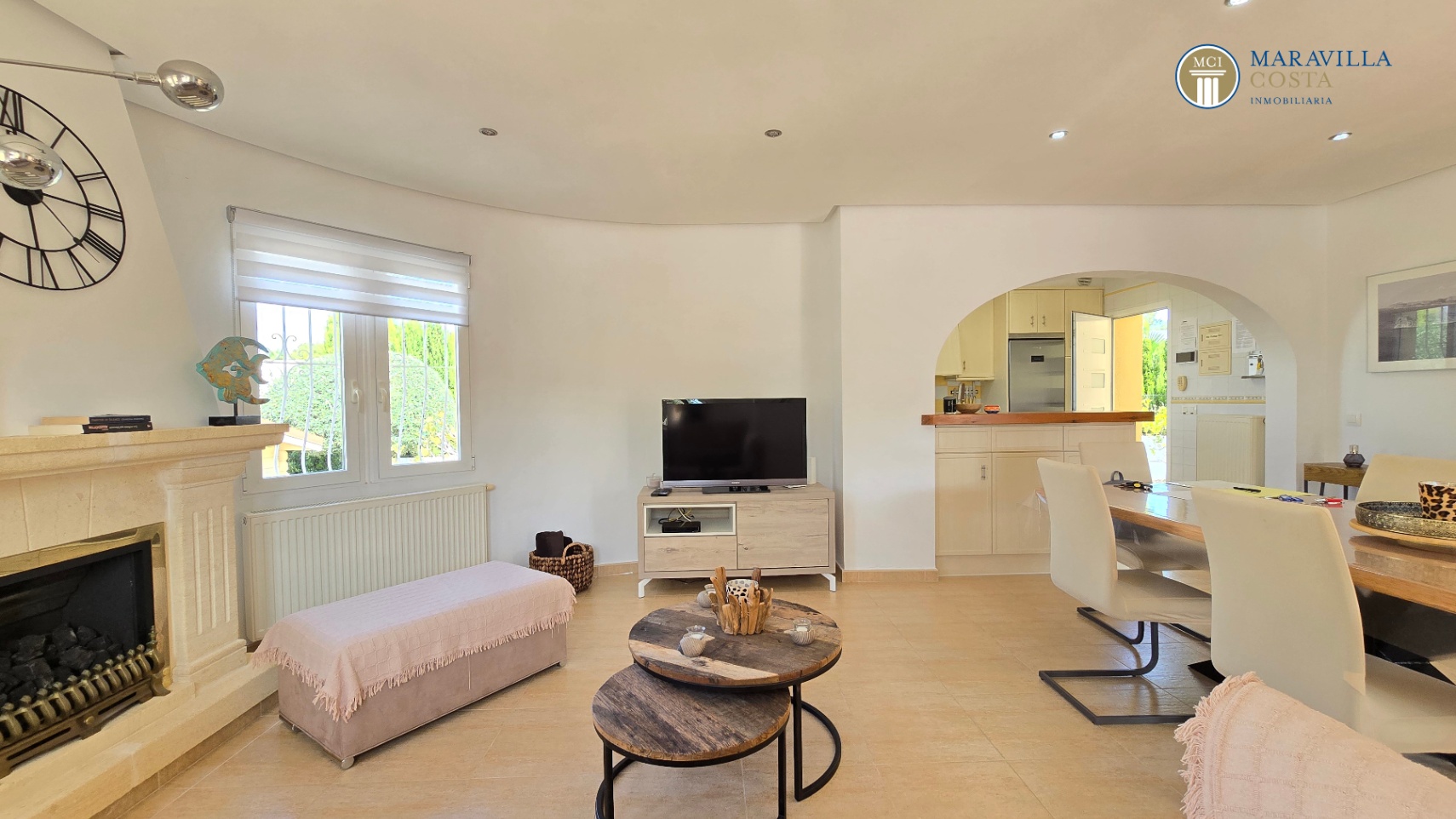  Sehr gepflegtes, mediterranes Haus auf einer Ebene in Jávea zu verkaufen