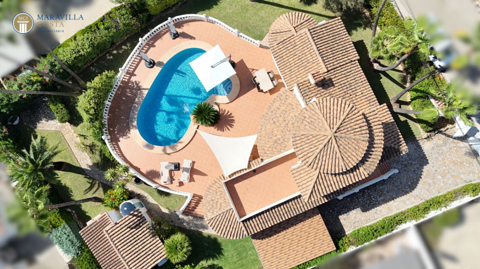 Stilvolle Villa mit Meerblick, Gästehaus und privatem Poolbereich in Jávea